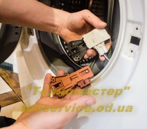 Ремонт блокировки люка, замена ручки